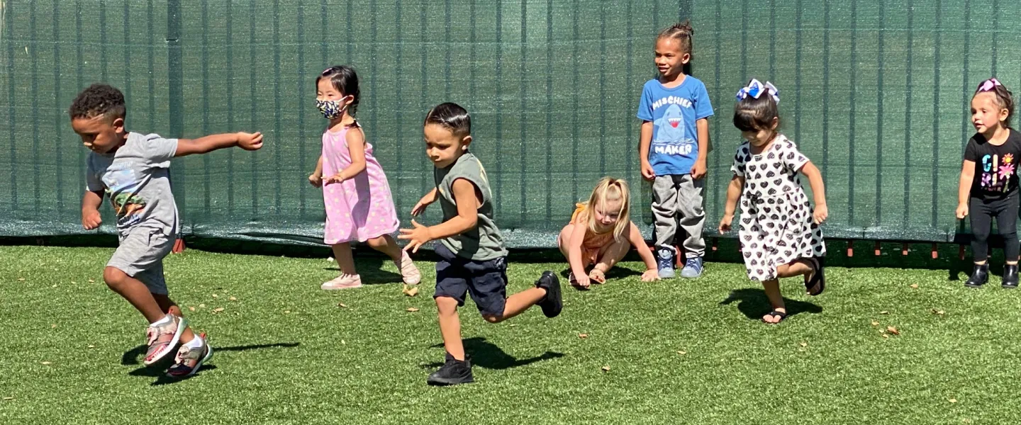 ECDC Kids Running