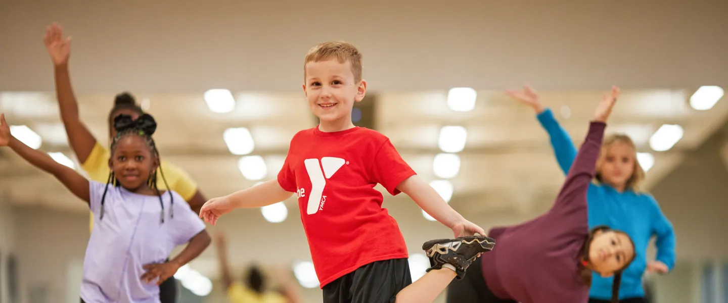 Kids Dancing in Y-shirts