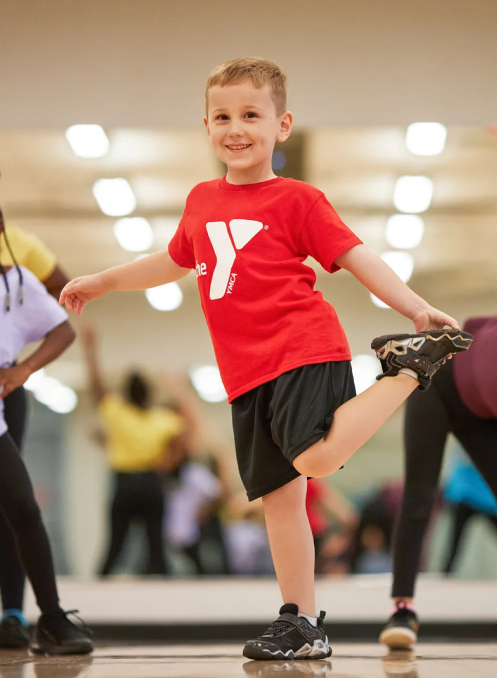 Kids Dancing in Y-shirts