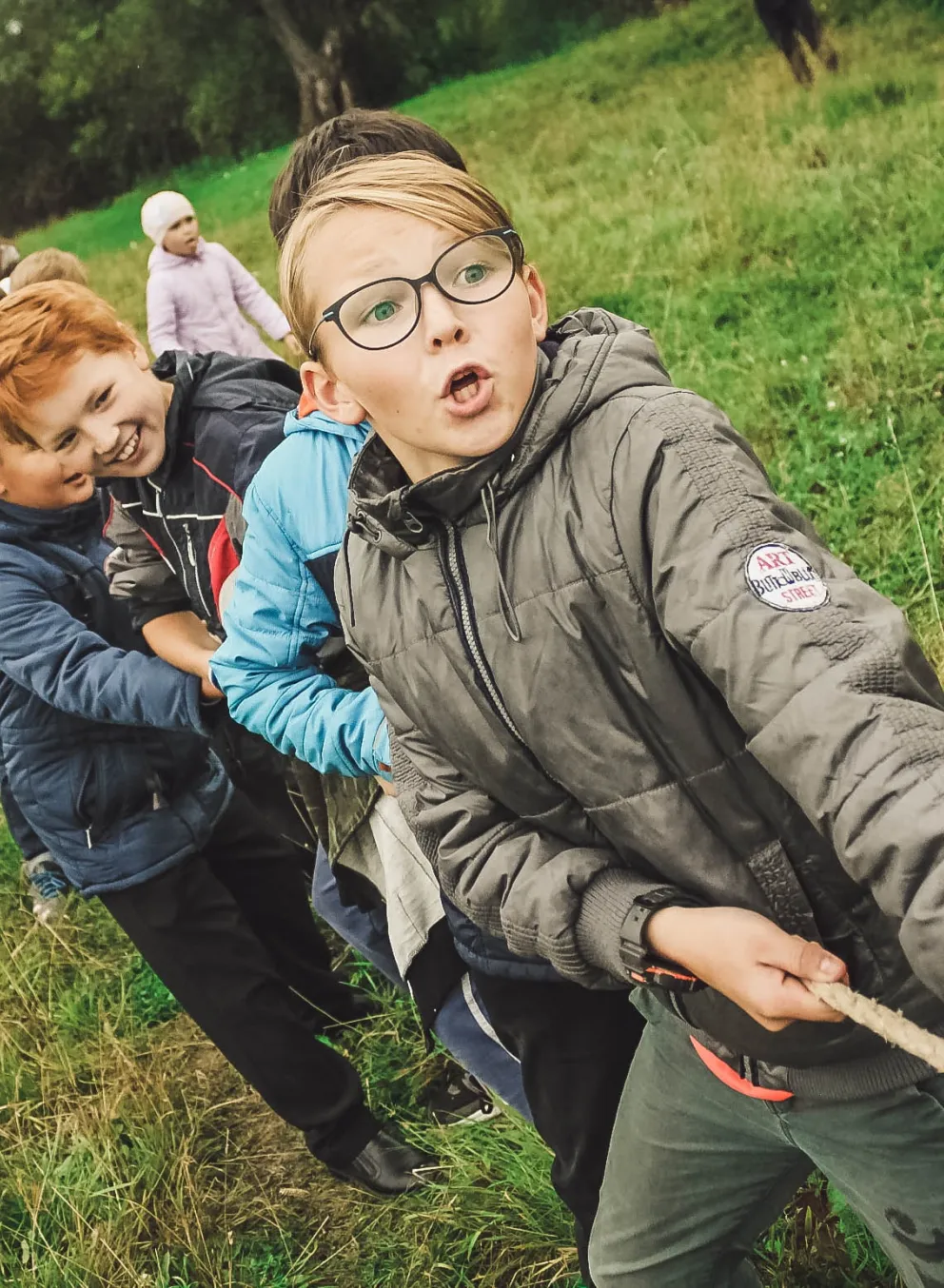 Children playing