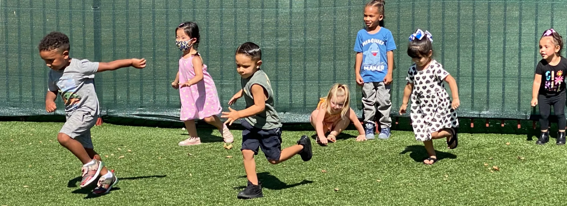ECDC Kids Running
